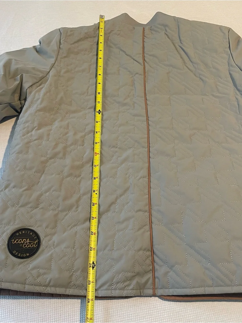 Porsche Heritage Women’s Reversible Jacket Brown Grey Size M